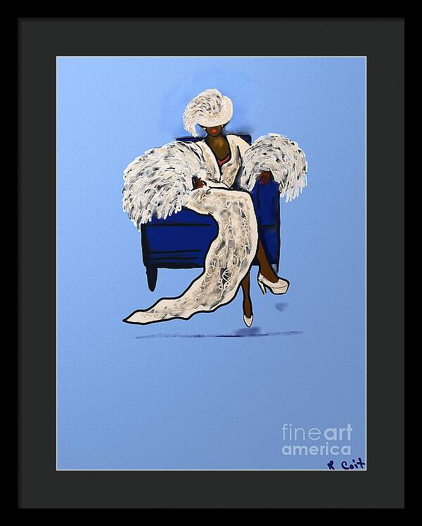 Foxy Lady - Framed Print