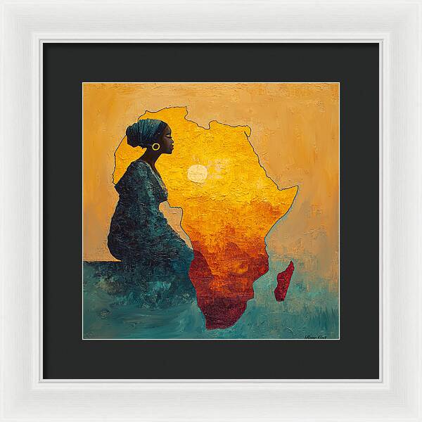 Motherland Prayers - Framed Print