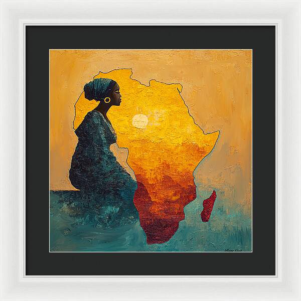 Motherland Prayers - Framed Print