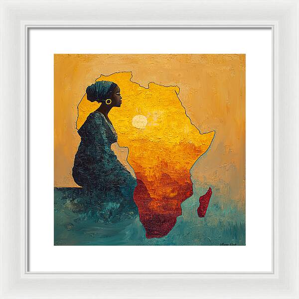 Motherland Prayers - Framed Print