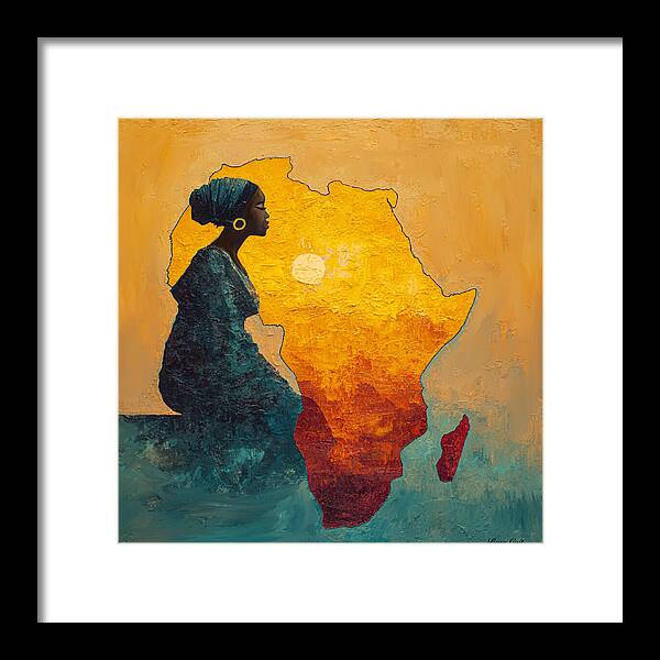 Motherland Prayers - Framed Print
