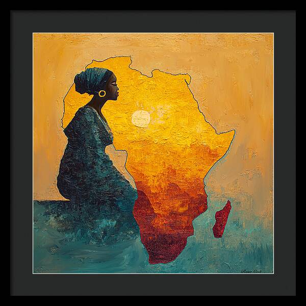 Motherland Prayers - Framed Print
