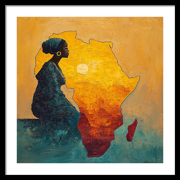 Motherland Prayers - Framed Print