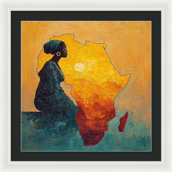 Motherland Prayers - Framed Print