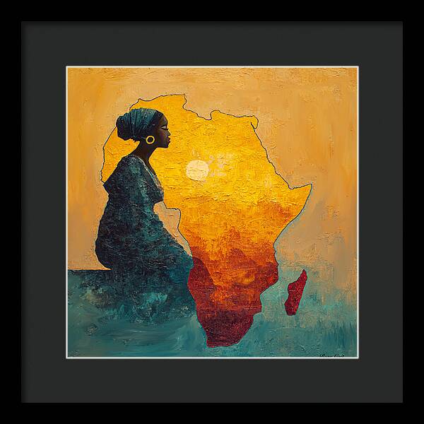 Motherland Prayers - Framed Print