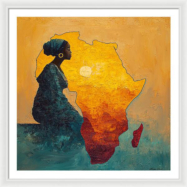 Motherland Prayers - Framed Print