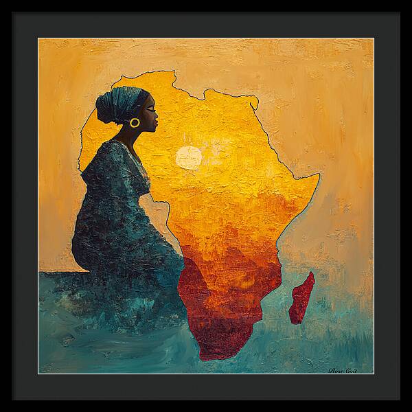 Motherland Prayers - Framed Print