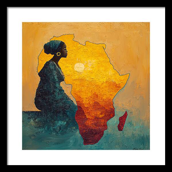 Motherland Prayers - Framed Print