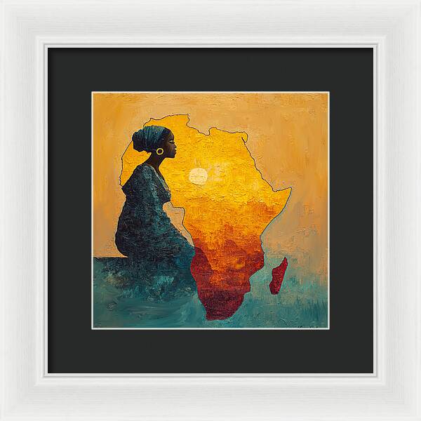 Motherland Prayers - Framed Print