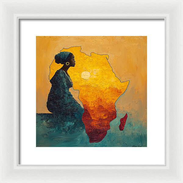 Motherland Prayers - Framed Print
