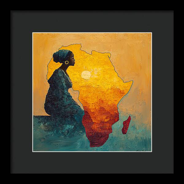Motherland Prayers - Framed Print