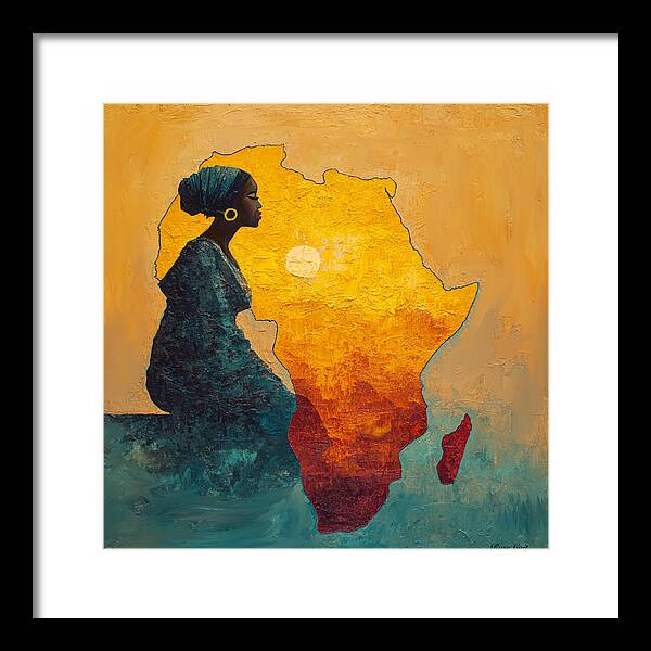 Motherland Prayers - Framed Print