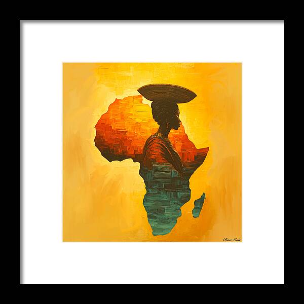 My Motherland - Framed Print