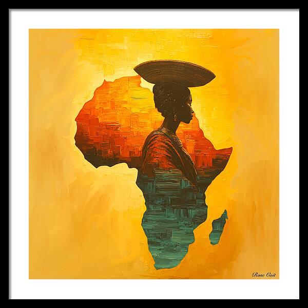 My Motherland - Framed Print
