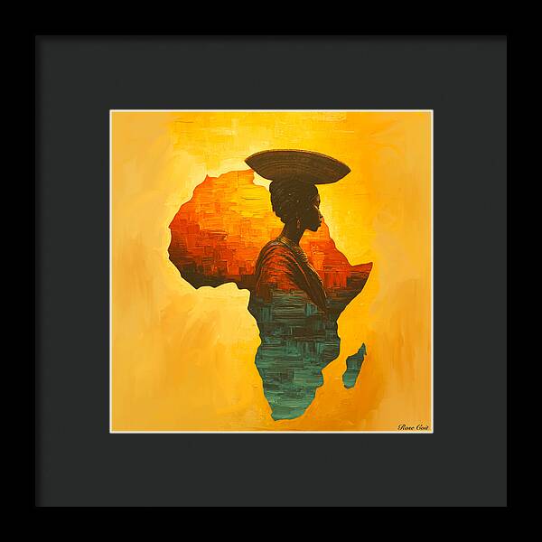 My Motherland - Framed Print