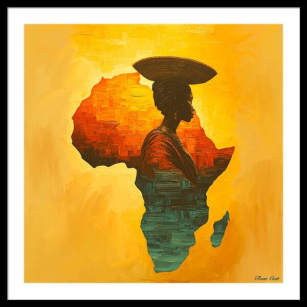 My Motherland - Framed Print