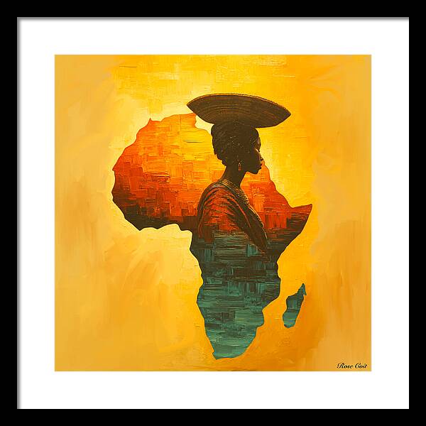 My Motherland - Framed Print