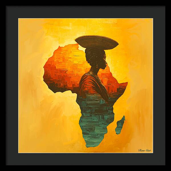My Motherland - Framed Print
