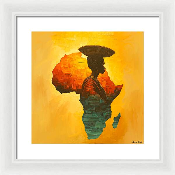 My Motherland - Framed Print