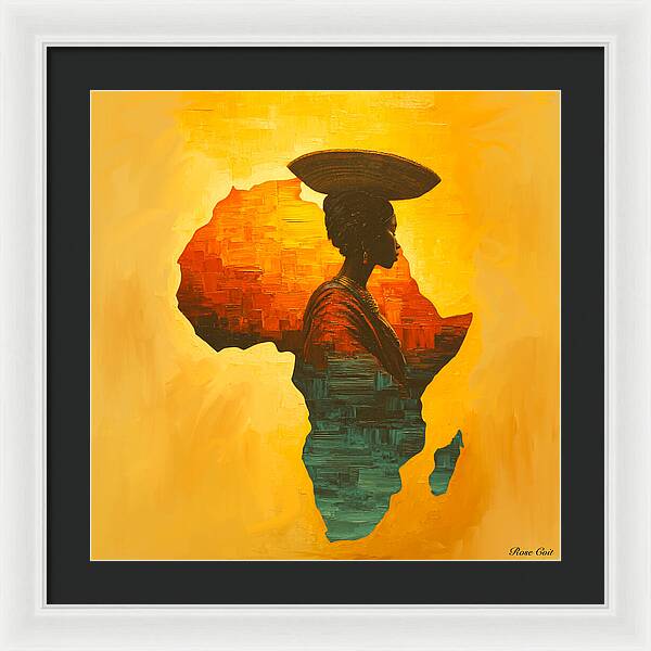 My Motherland - Framed Print