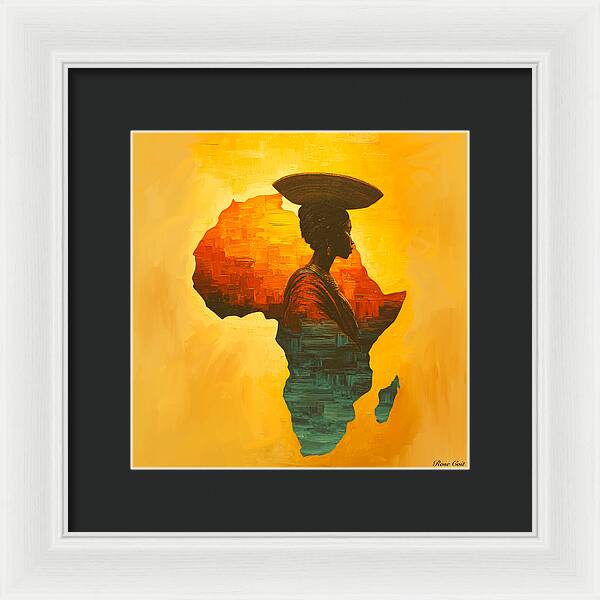 My Motherland - Framed Print