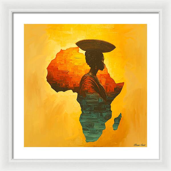 My Motherland - Framed Print