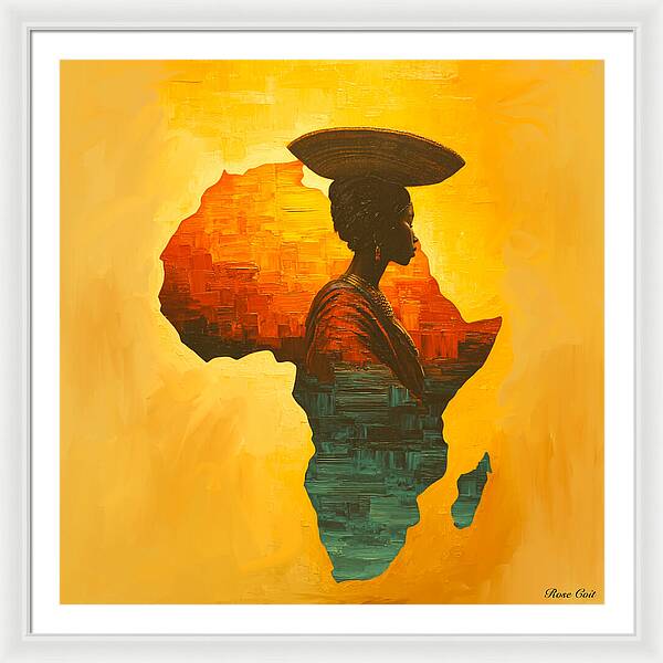 My Motherland - Framed Print