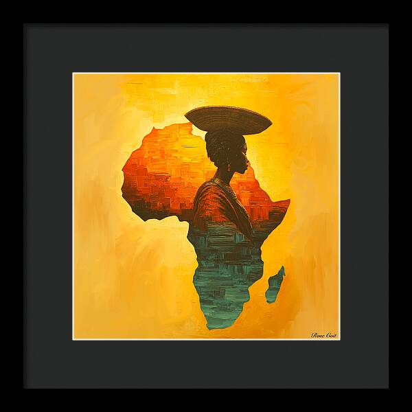 My Motherland - Framed Print