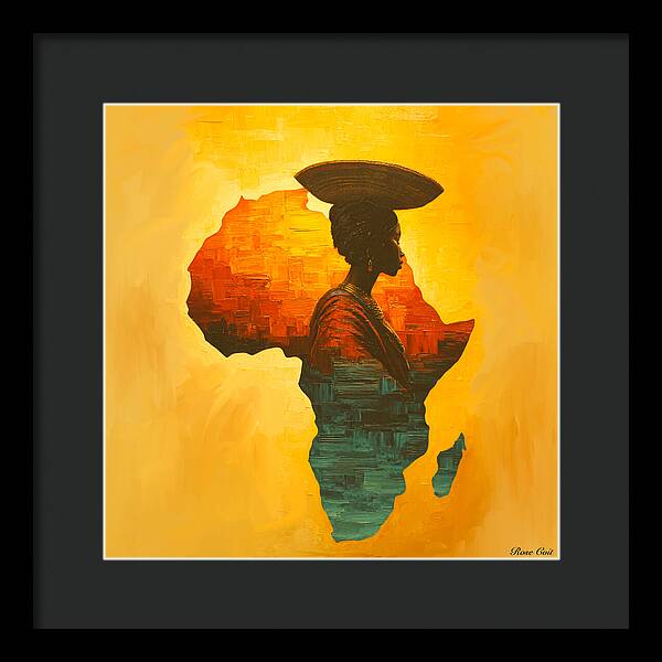 My Motherland - Framed Print