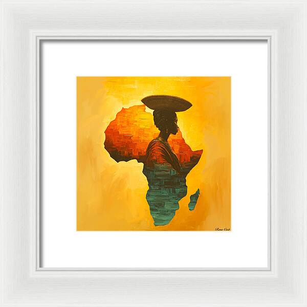 My Motherland - Framed Print