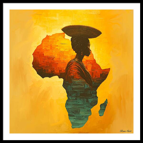 My Motherland - Framed Print