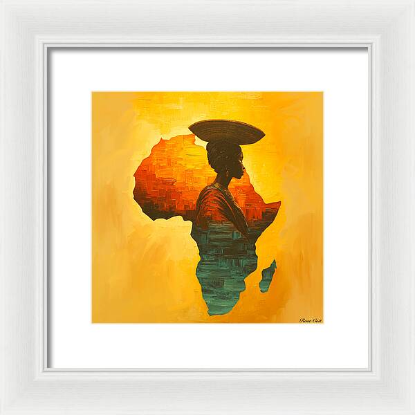 My Motherland - Framed Print