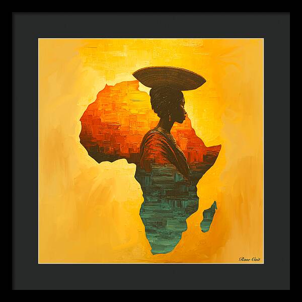 My Motherland - Framed Print