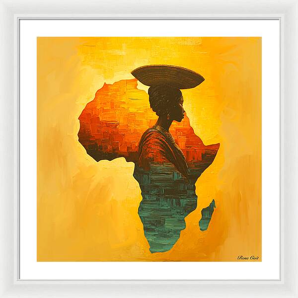 My Motherland - Framed Print