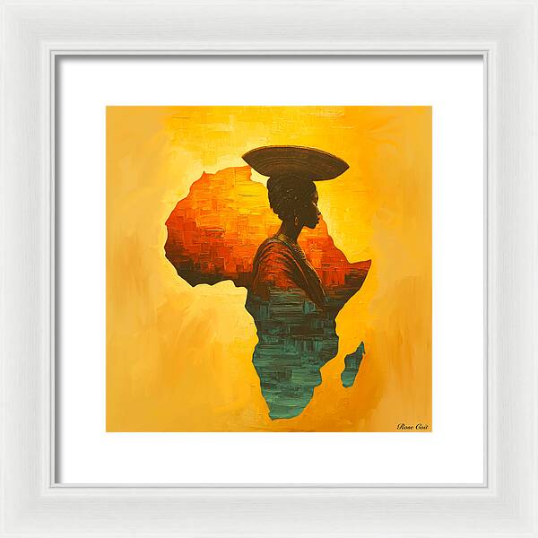 My Motherland - Framed Print