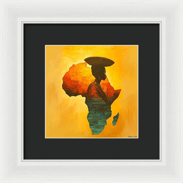 My Motherland - Framed Print