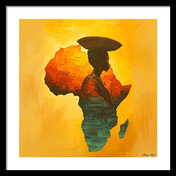 My Motherland - Framed Print