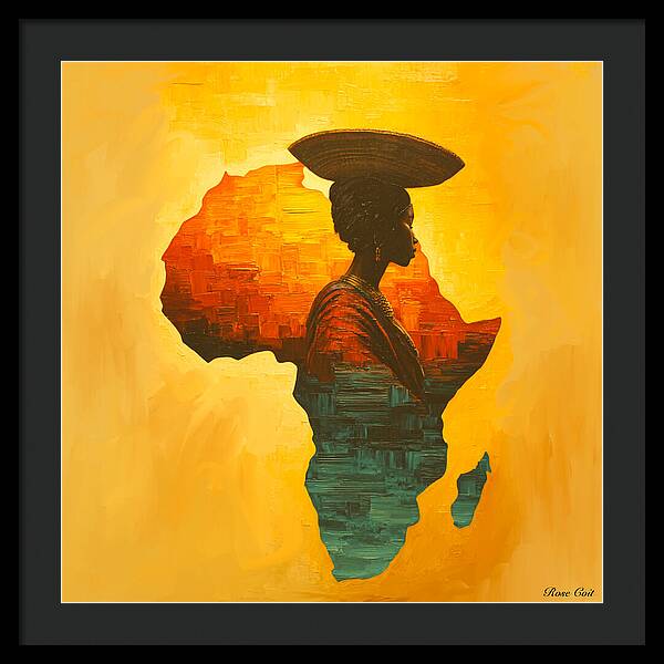 My Motherland - Framed Print