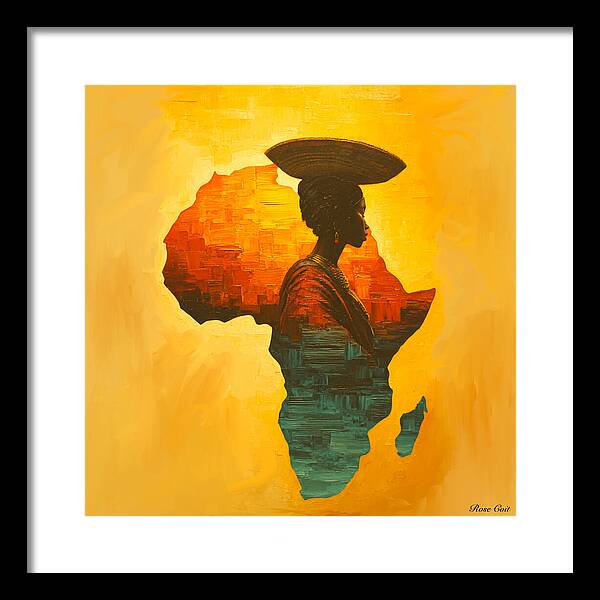 My Motherland - Framed Print
