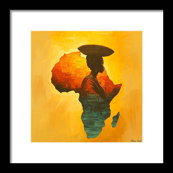 My Motherland - Framed Print