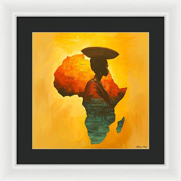 My Motherland - Framed Print