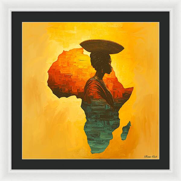 My Motherland - Framed Print