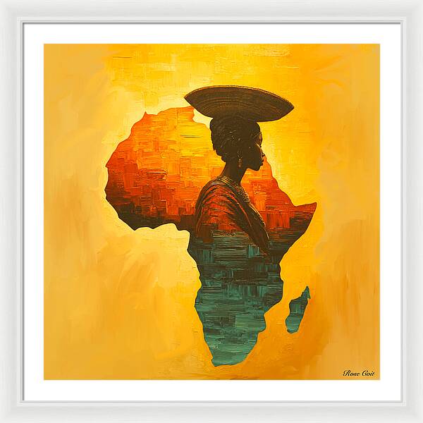 My Motherland - Framed Print