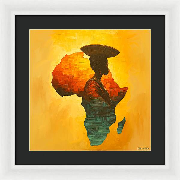 My Motherland - Framed Print
