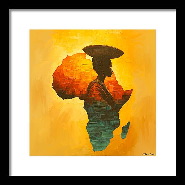 My Motherland - Framed Print