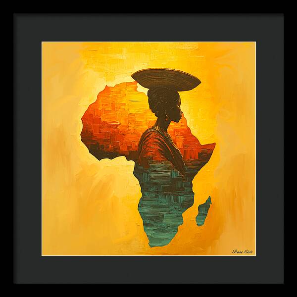 My Motherland - Framed Print