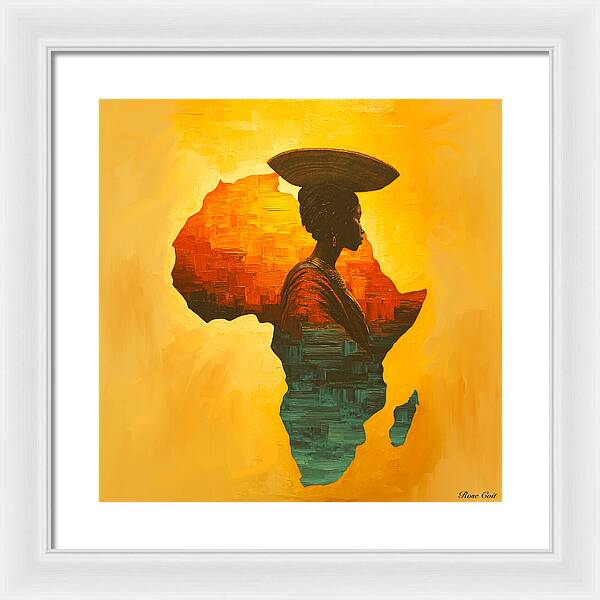 My Motherland - Framed Print